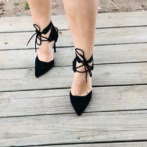 Lace up heels